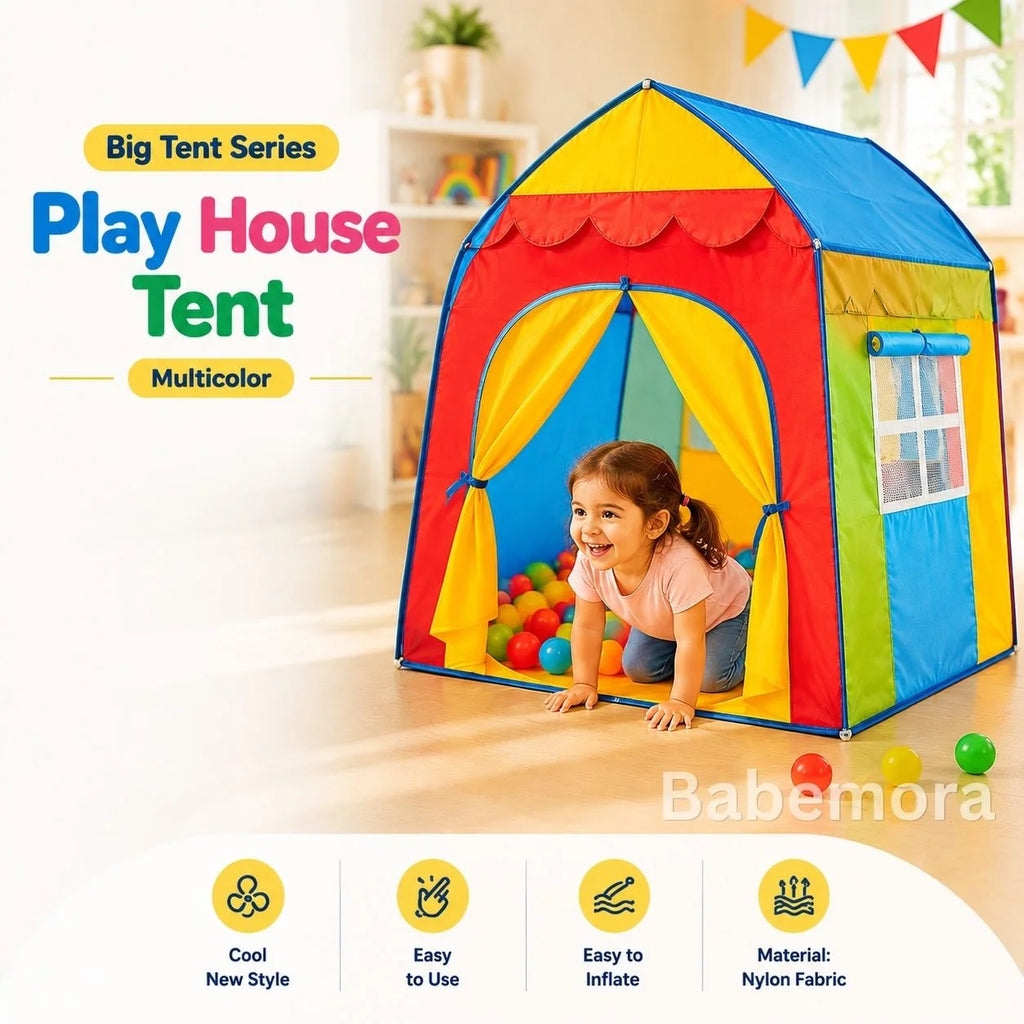 Big Tent Series Play House Tent - Multicolor
