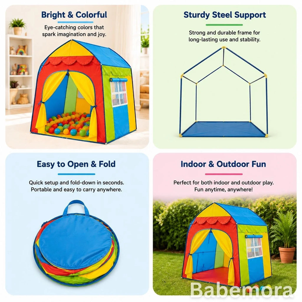 Big Tent Series Play House Tent - Multicolor