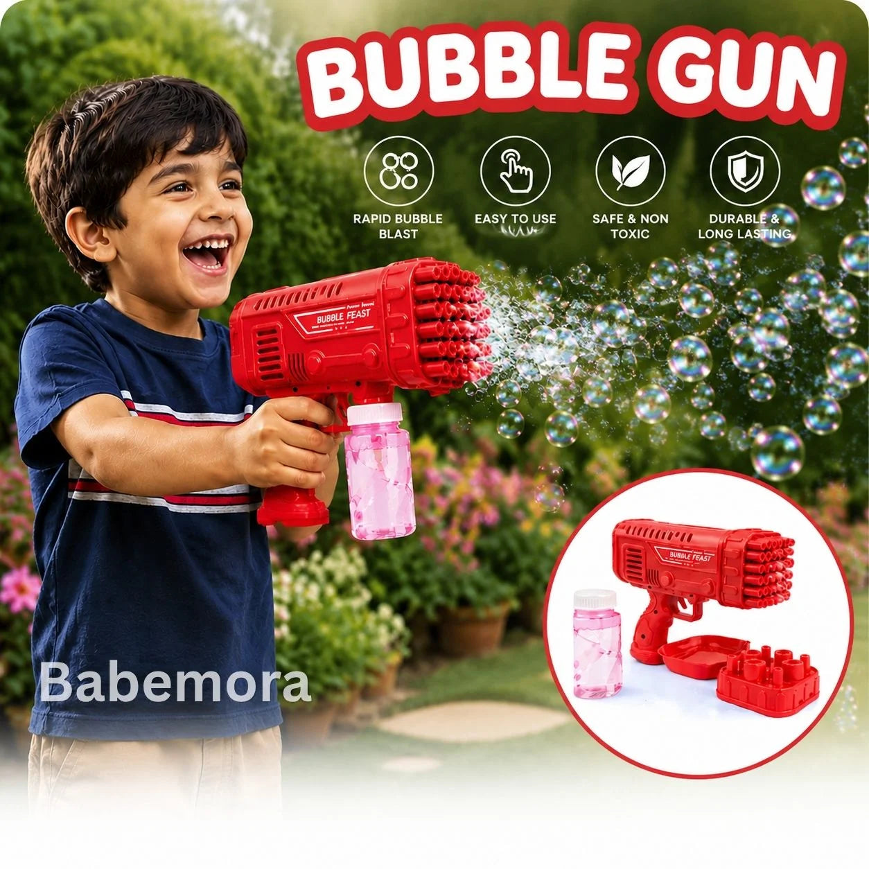 Bubble gun