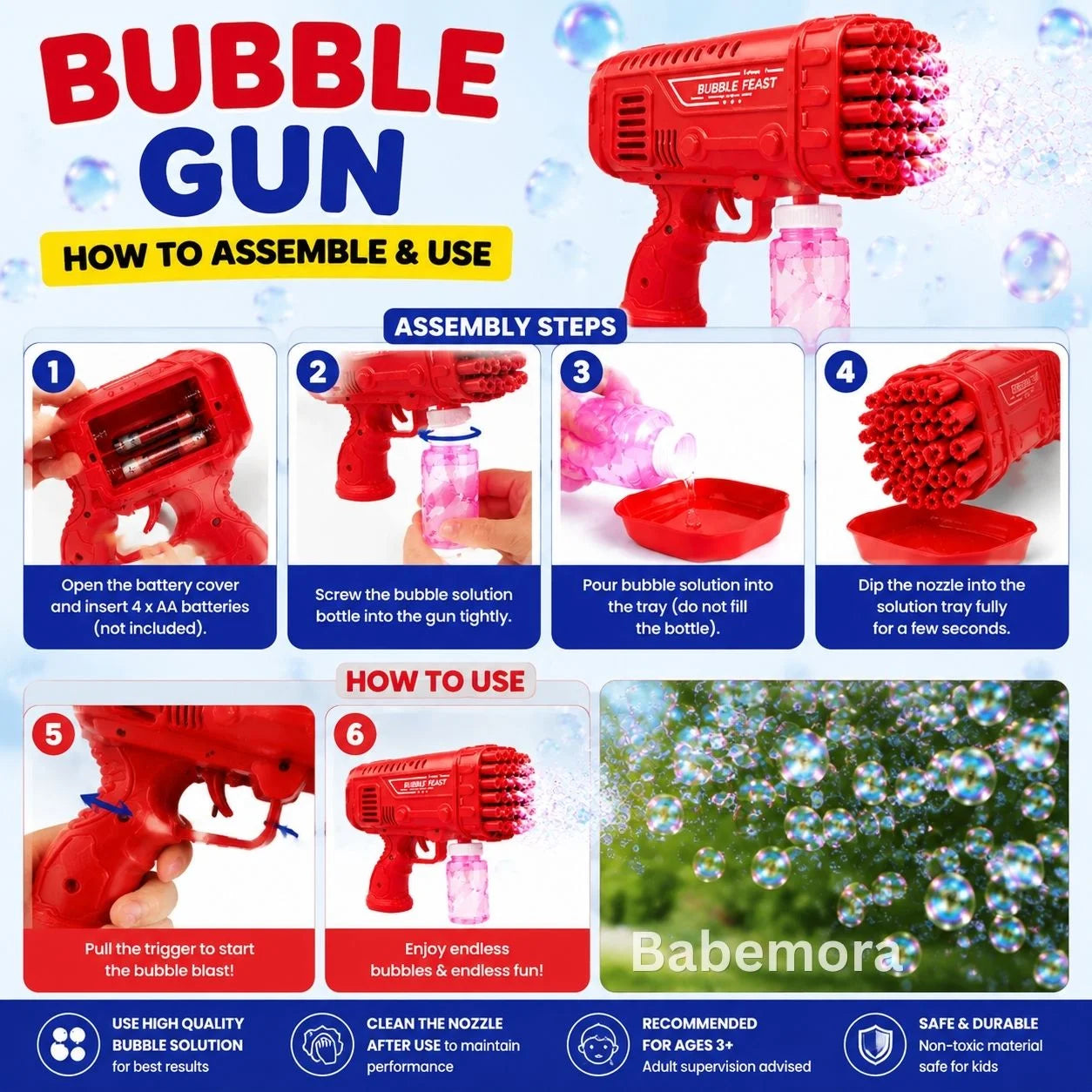 Bubble gun