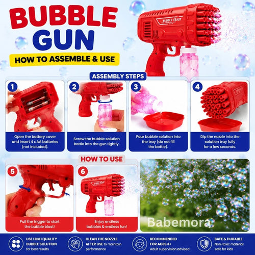 Bubble gun