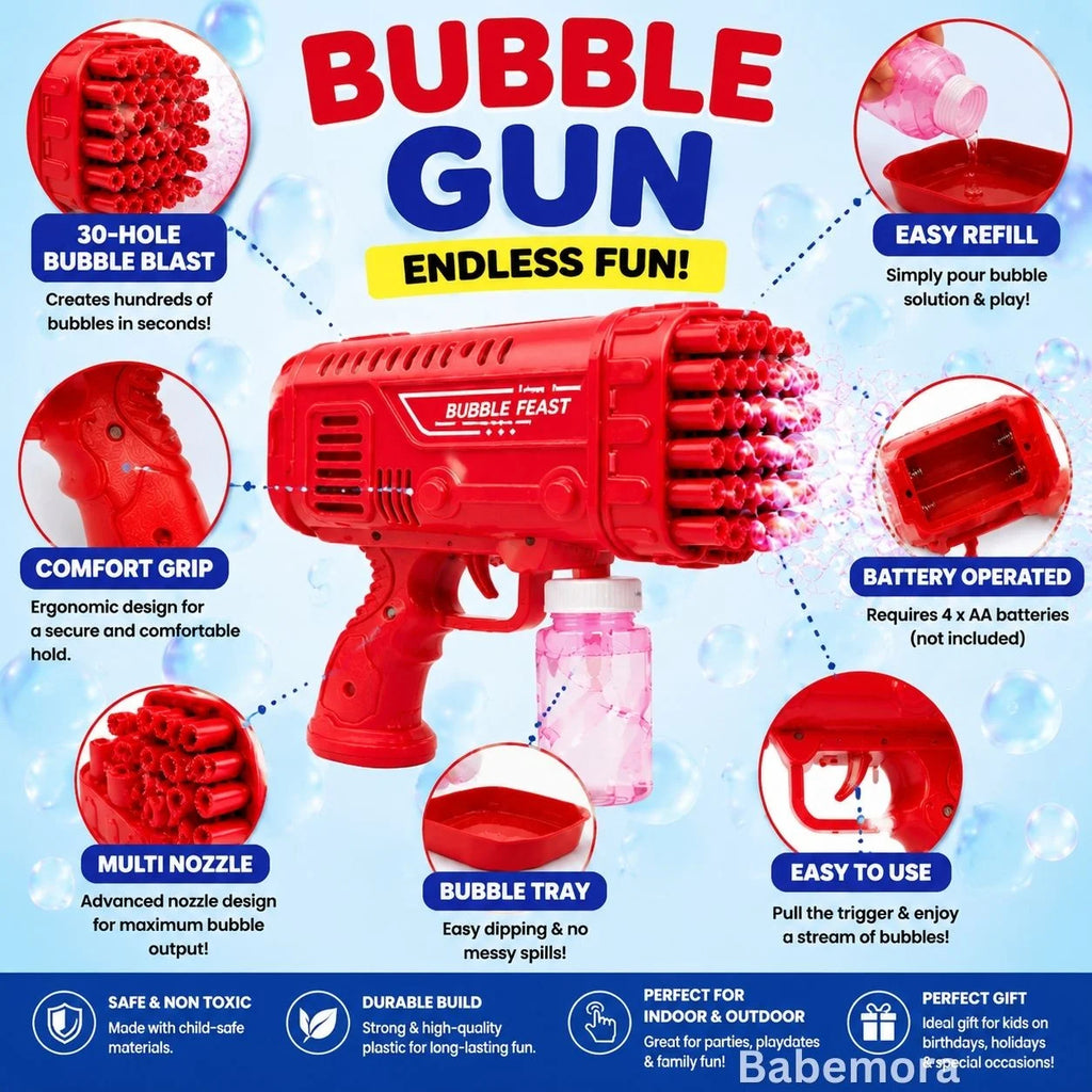 Bubble gun