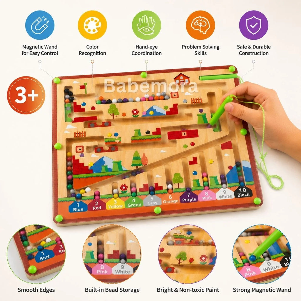 Parking Maze Magnetic Board