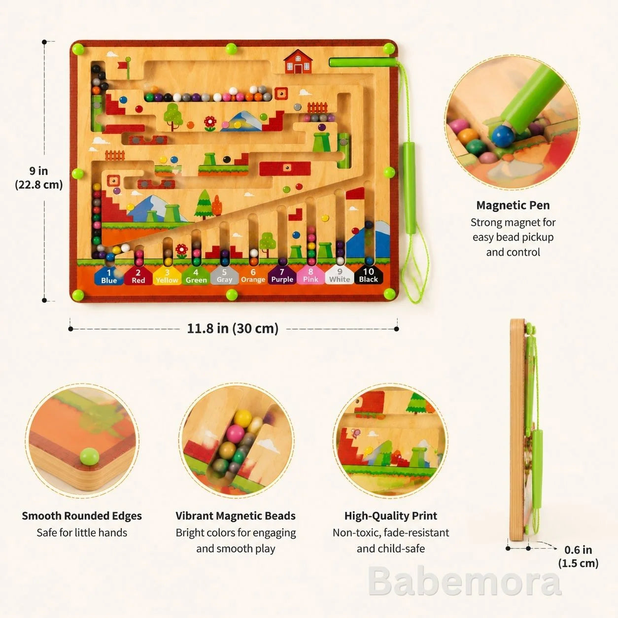 Parking Maze Magnetic Board