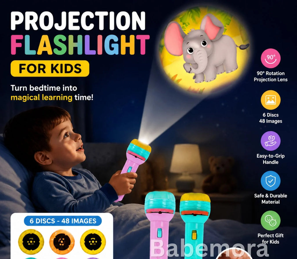 Projection Flashlight for Kids