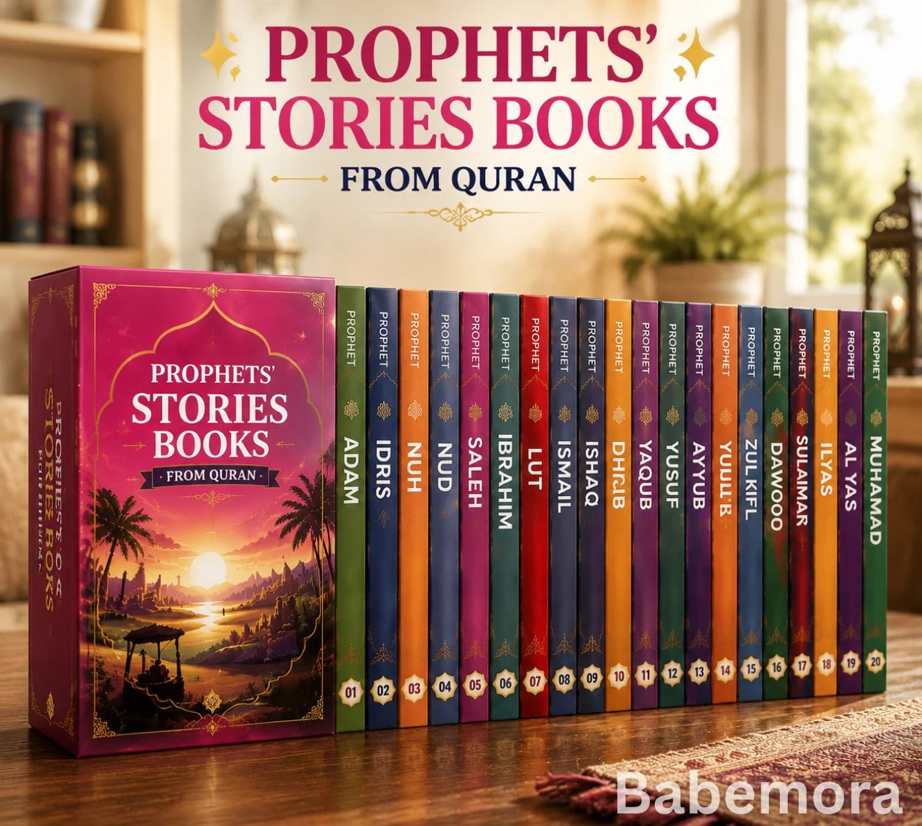 Prophets' Stories Books from Quran