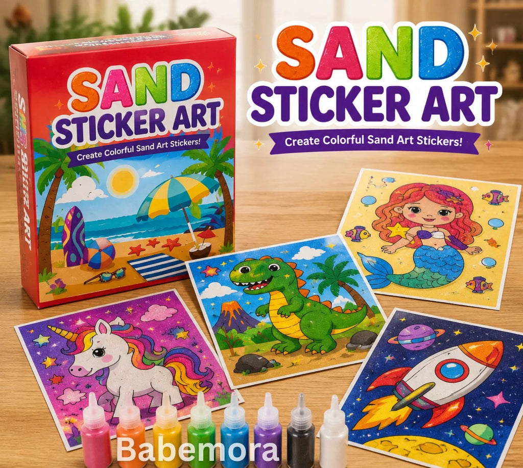 Sand Sticker Art
