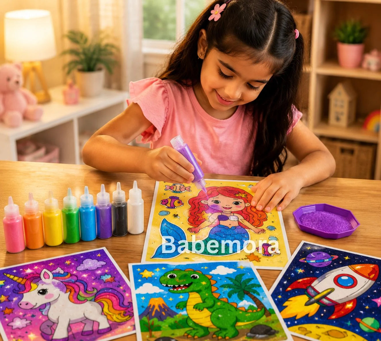 Sand Sticker Art
