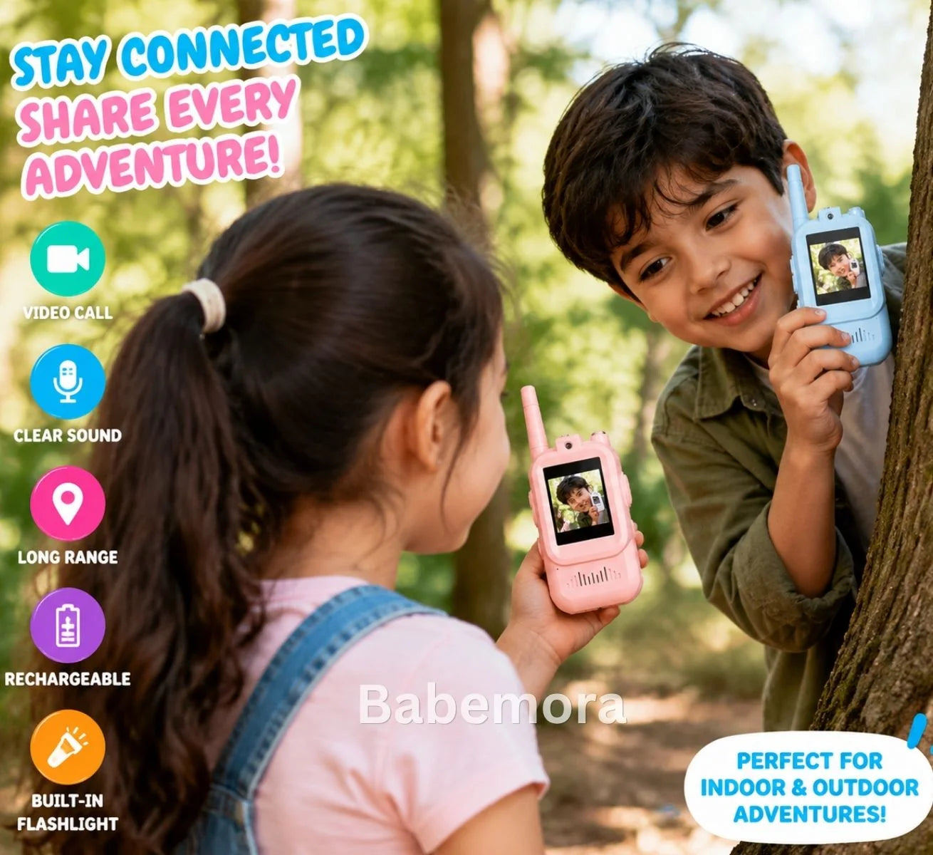 Video Walkie Talkie Video Set for Kids