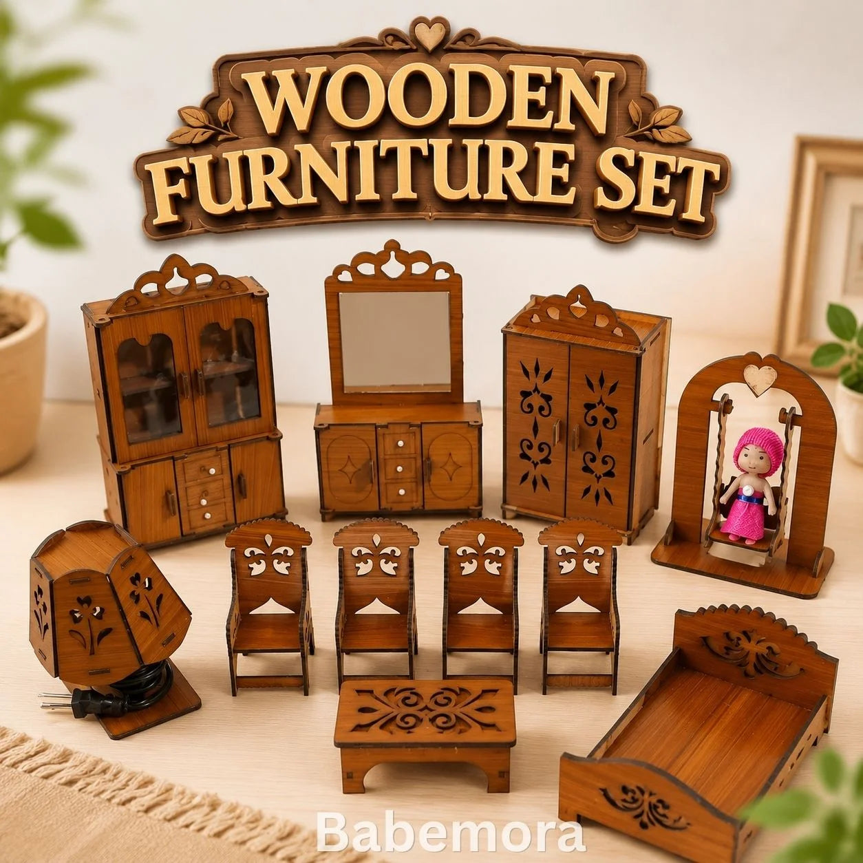 Wooden Furniture Set