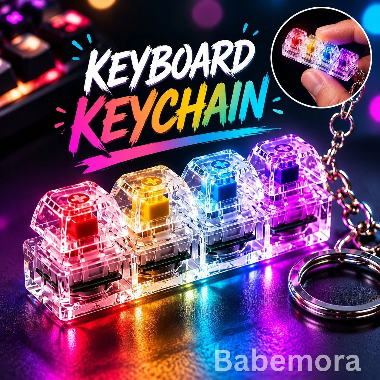 keyboard keychain