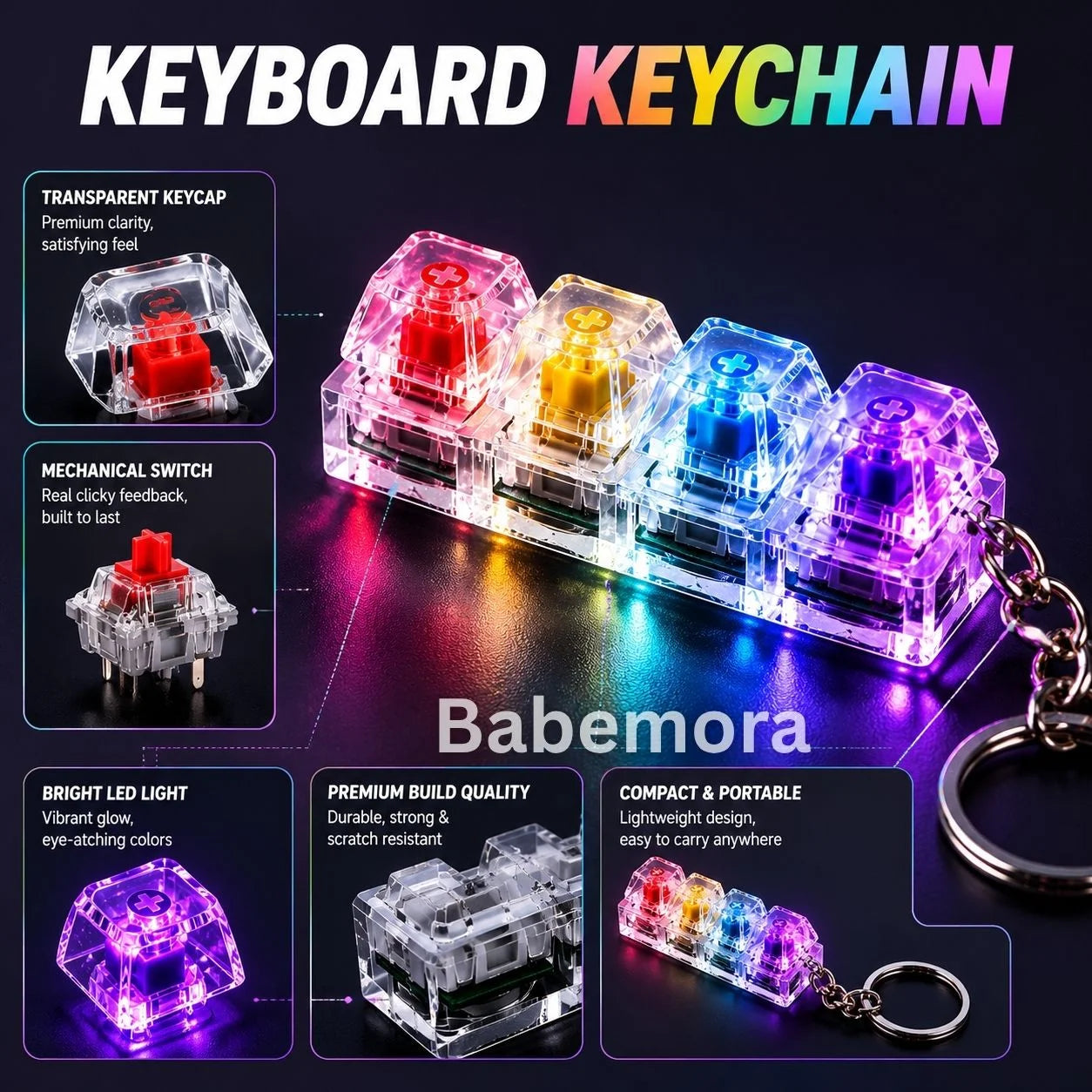 keyboard keychain